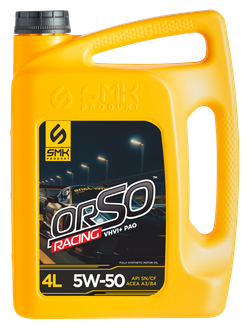 Моторное масло "Orso Racing 5W-50"