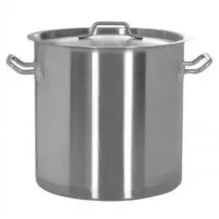 Котел (кастрюля) 12л из нержавеющей стали, тройное дно, индукция 250х250 профи