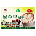 Longreen, кофе кордицепс 4 в 1, 10 пакетиков, 182 г (6,4 унции)