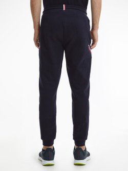 Мужские теннисные штаны Tommy Hilfiger Tape Pant - небесный