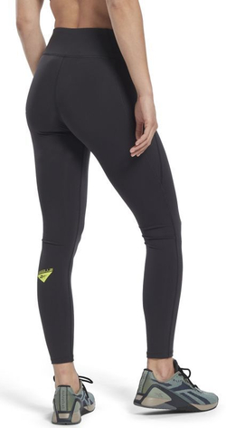 Леггинсы Reebok Les Mills Lux Vector Graphic Leggins - black
