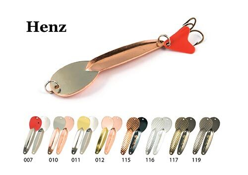 Блесна колебалка Akara 1042 Henz 11 гр. 010