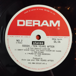 Винтажная виниловая пластинка LP Ten Years After Ssssh (Japan 1980) (No Obi)
