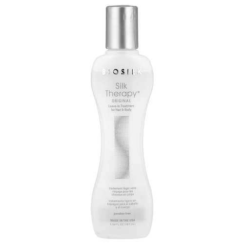 Biosilk, Silk Therapy®, оригинальное несмываемое средство для волос и тела, 167 мл (5,64 жидк. унции)