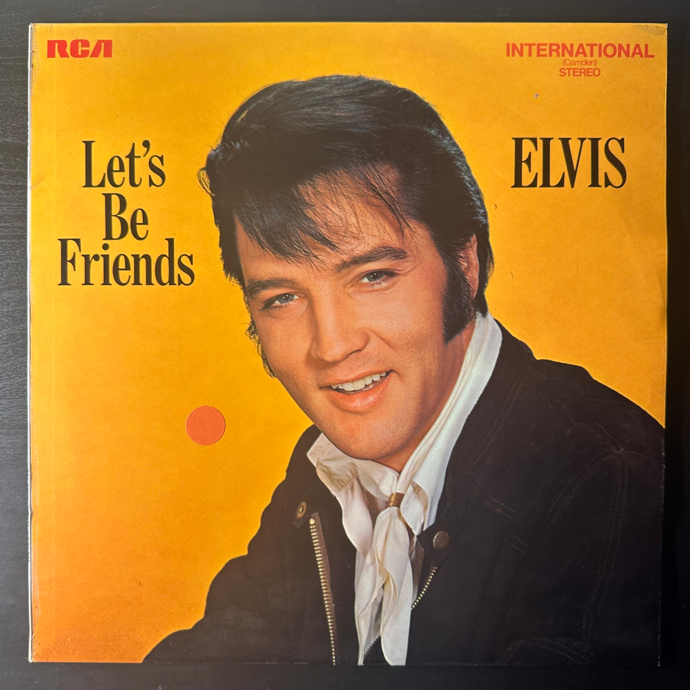 Elvis ‎– Let's Be Friends (Англия 1970г.)