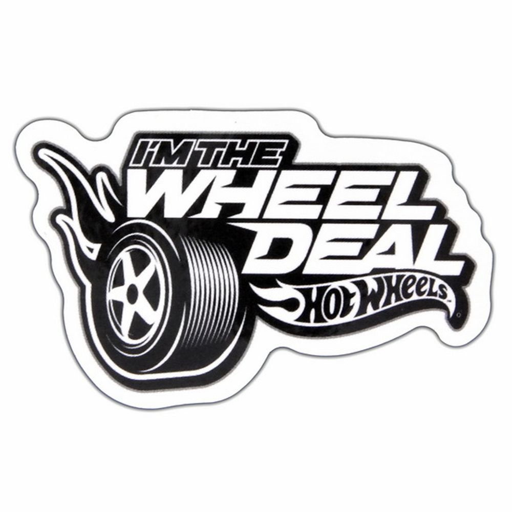 Наклейка I&#39;m Wheel Deal