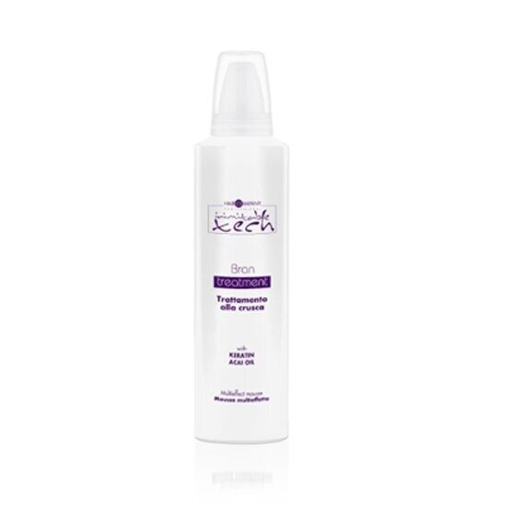INIMITABLE TECH Мусс для волос на основе рисовых отрубей (pH45) 250мл Bran Treatment
