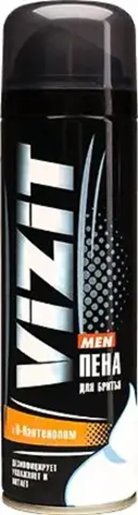 СИБИАР Пена для бритья "Визит" 225мл Д-Пантенол  /12шт/