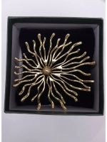 Брошь Абстракция-солнце