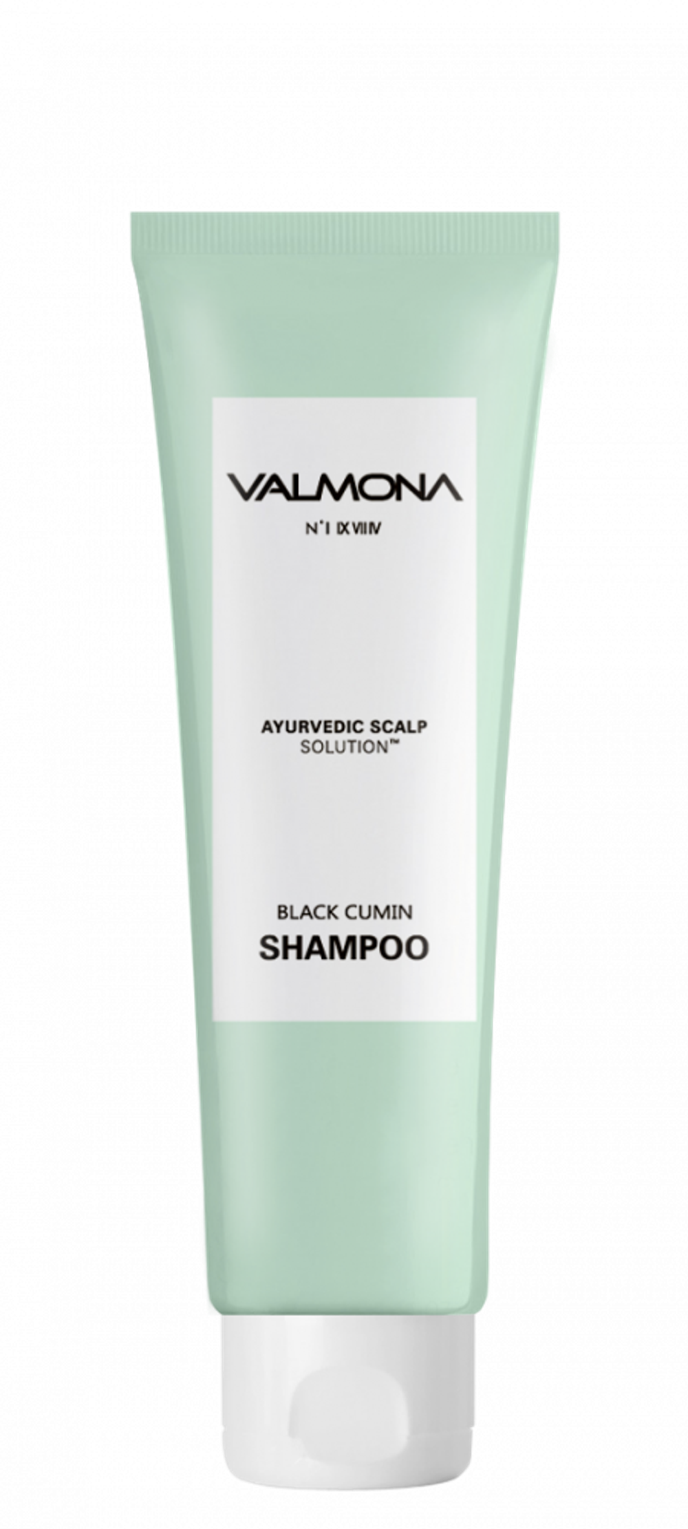 VALMONA Шампунь для волос АЮРВЕДА Ayurvedic Scalp Solution Black Cumin Shampoo, 100 мл