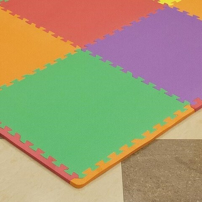 Бордюр Funkids угловой 24 для ковриков пазлов, 4 штуки