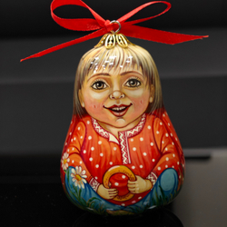 Матрешка "Антошка"( ручная роспись Палех)