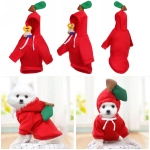 Кофта-толстовка для собаки «Wonderful style-Яблоко» с капюшоном, размер 2XL (62*45*26см) Ultramarine