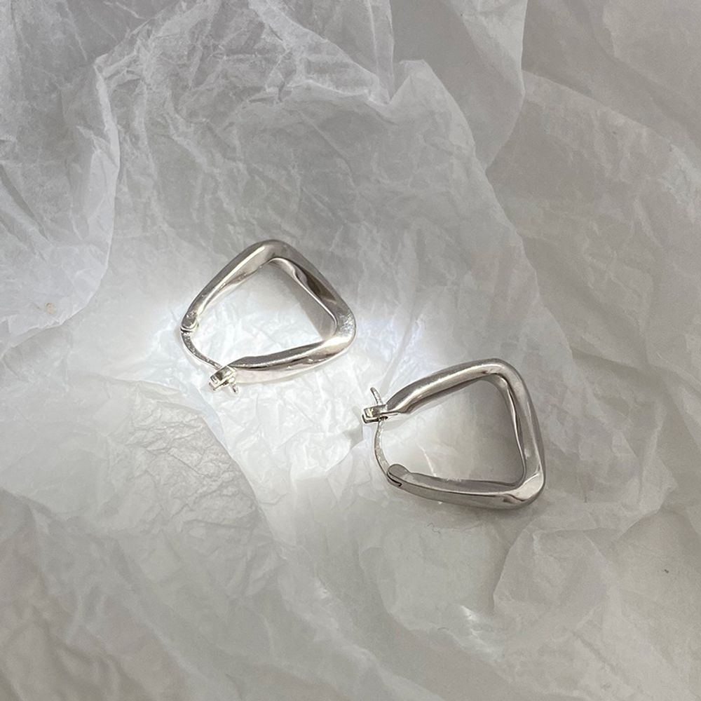 Серьги &quot;Silver Earrings Clip&quot;