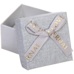 Коробка подарочная «Настроение» 5*5*3,5 см, Серый