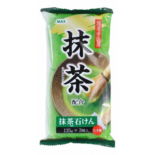 Мыло туалетное для лица и тела Матча Max Matcha Soap 3x135г