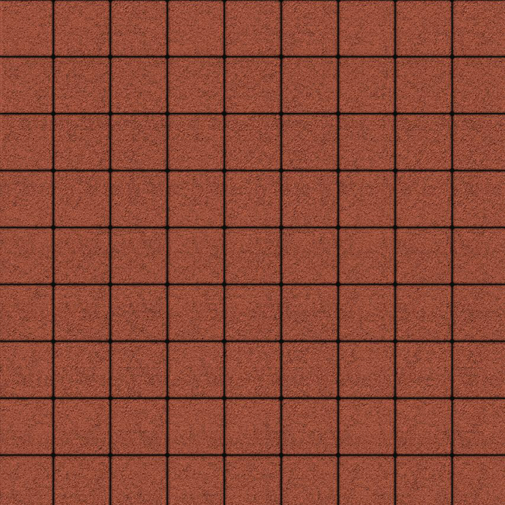 ТРОТУАРНАЯ ПЛИТКА КВАДРАТ - Б.3.К.6 ГРАНИТ КРАСНЫЙ