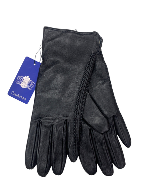 Перчатки. Женские. Материал верха: Кожаные. Подклад: Трикотаж-шерсть.5 шт в упаковке