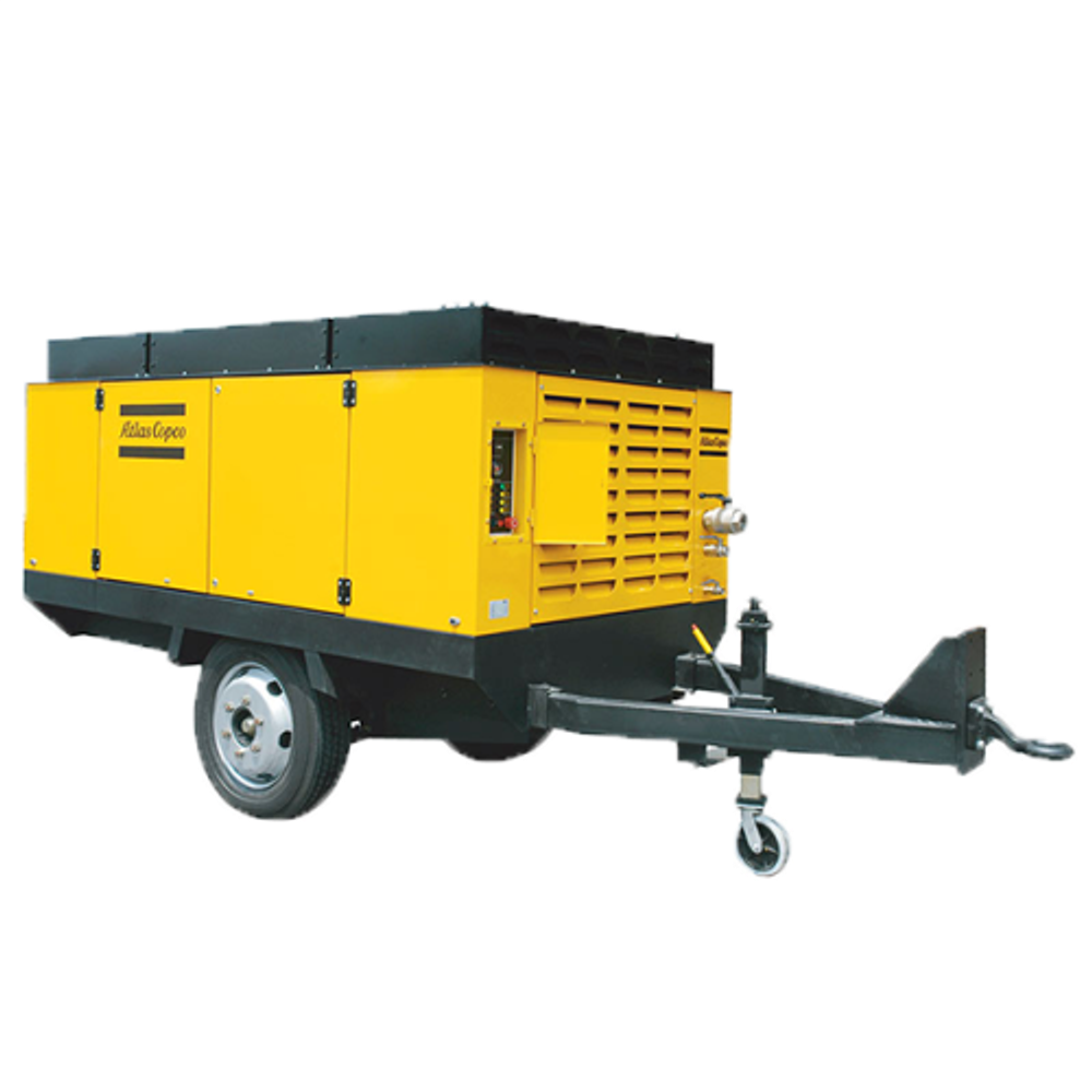 Винтовой компрессор ATLAS COPCO XAMS 496 E (на шасси)