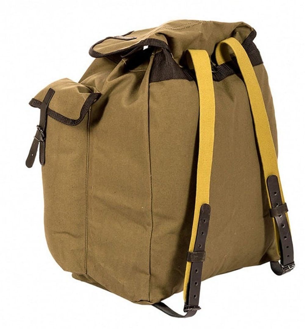 Рюкзак №2 авизент/кожа (х/б)