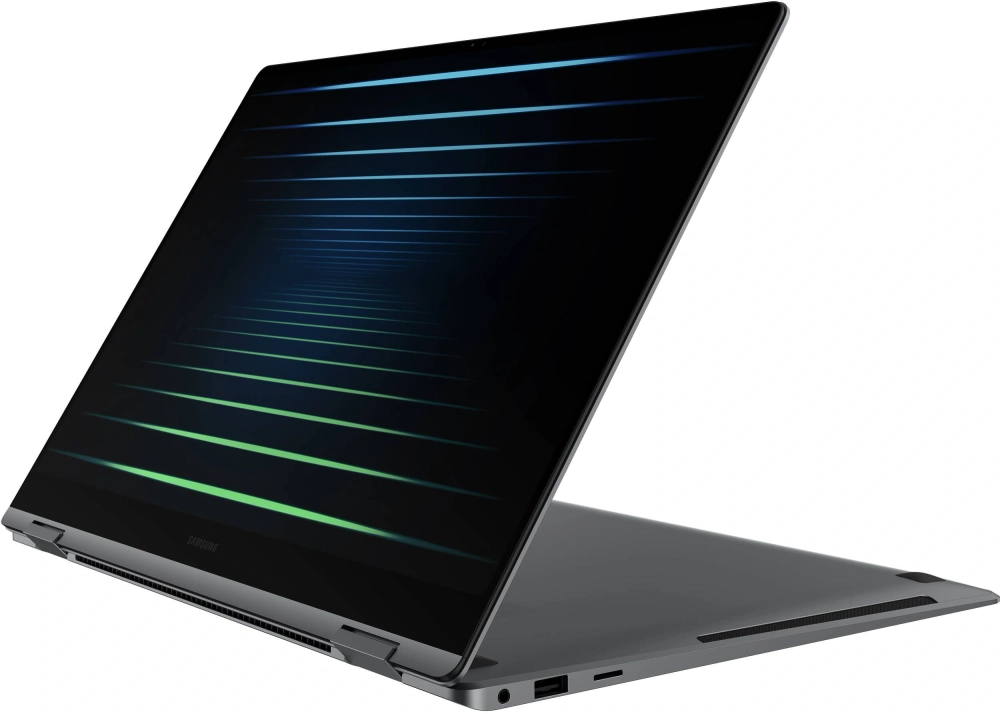 Ноутбук Samsung Galaxy Book 5 Pro 360 NP960 Core Ultra 7 256V 16Gb SSD512Gb Intel Arc 140V 16" AMOLED Touch 2.8K (2880x1800) Windows 11 Home grey WiFi BT Cam (NP960QHA-KG1IN)