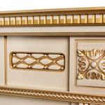 Каминокомплект Real Flame Corsica Lux 25,5/26 WT с очагом 3D Cassette 630 Black Panel