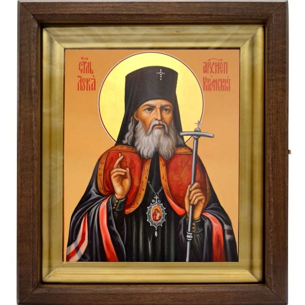 Лука Крымский. Рукописная икона.