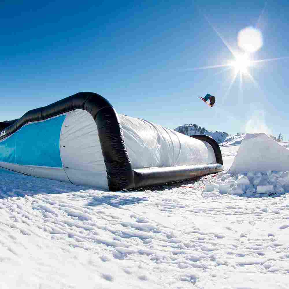 Надувная подушка «SlopeStyle» для слоупстайла и фристайла, 18×14×4 м
