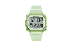 Dickies Wrist Watch Electronic Movement Plastic Strap 45mm White Dial Unisex