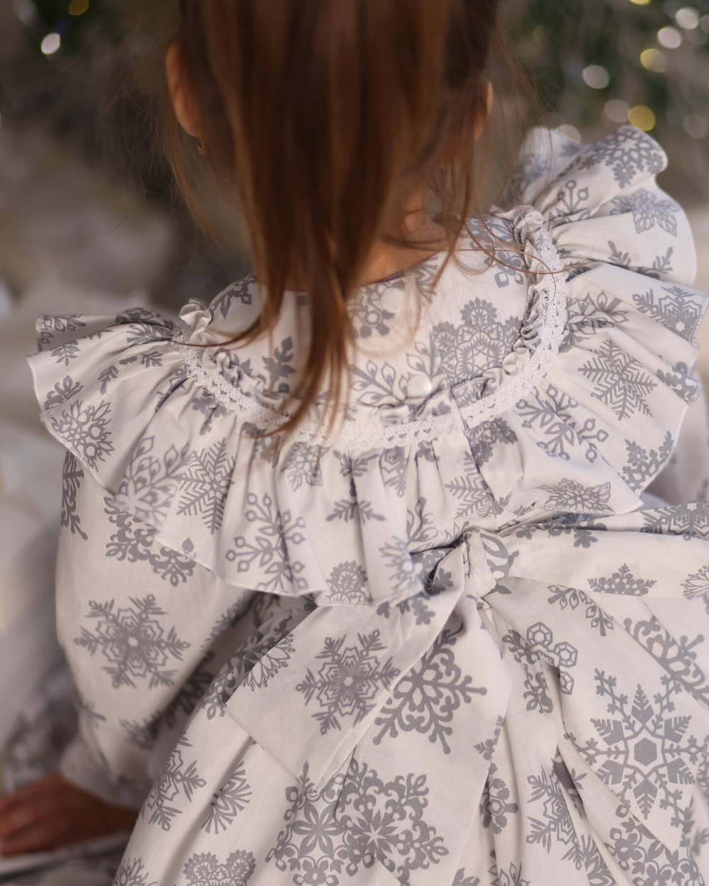 Платье «Флорида» снежинка