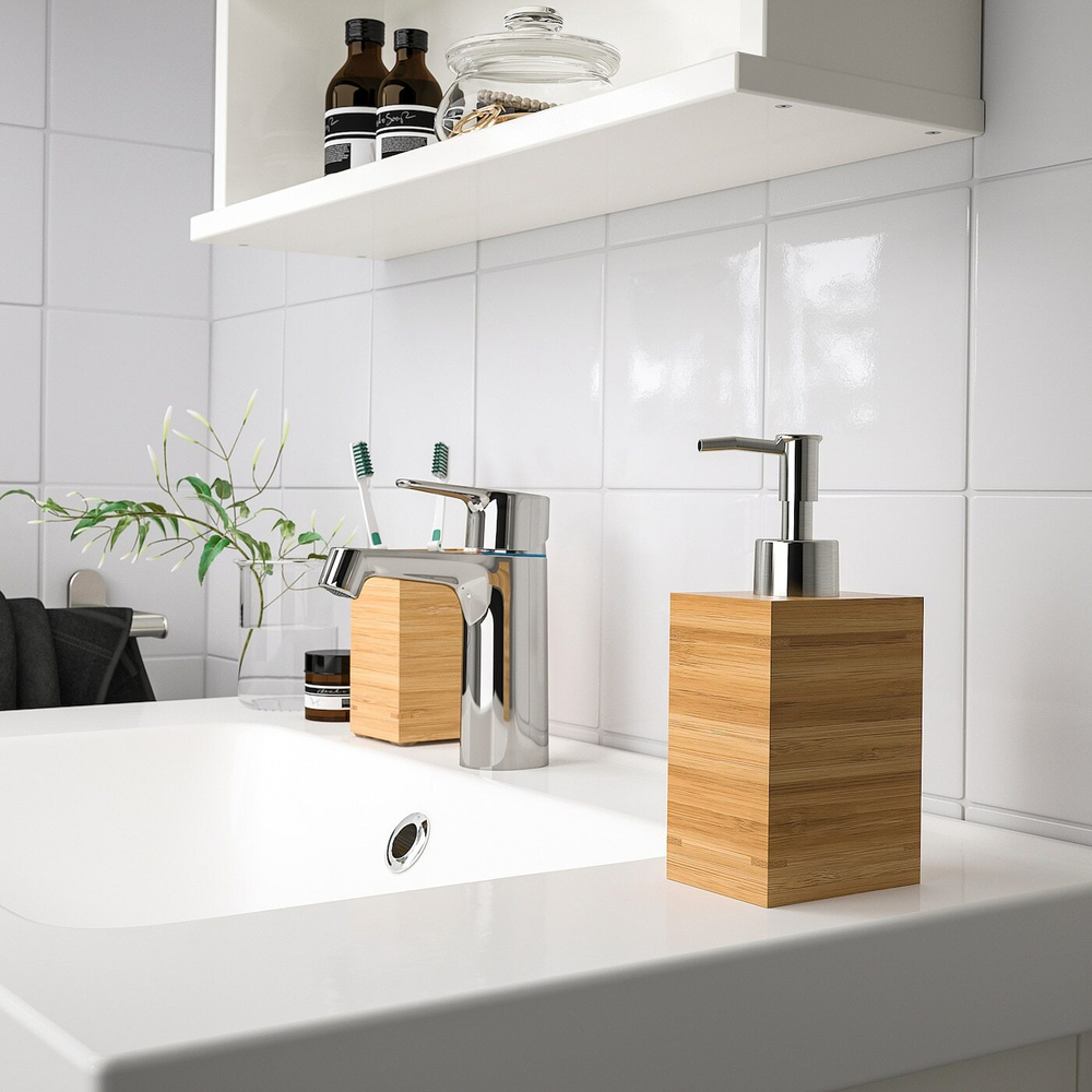 IKEA DRAGAN  (ИКЕА ДРАГАН)  -  Дозатор для мыла, бамбук