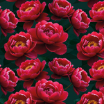 Бумага В листах 10 шт "Цветы и листья" 70 х 70 см (Микс)