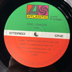 Винтажная виниловая пластинка LP King Crimson USA (Japan 1977) (Obi)