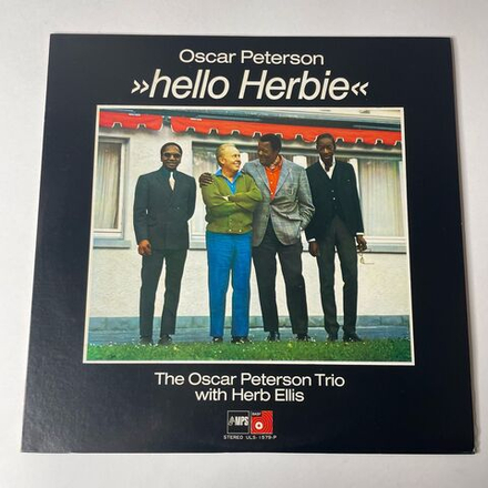 Винтажная виниловая пластинка LP The Oscar Peterson Trio With Herb Ellis Hello Herbie (Japan 1974) (No Obi)