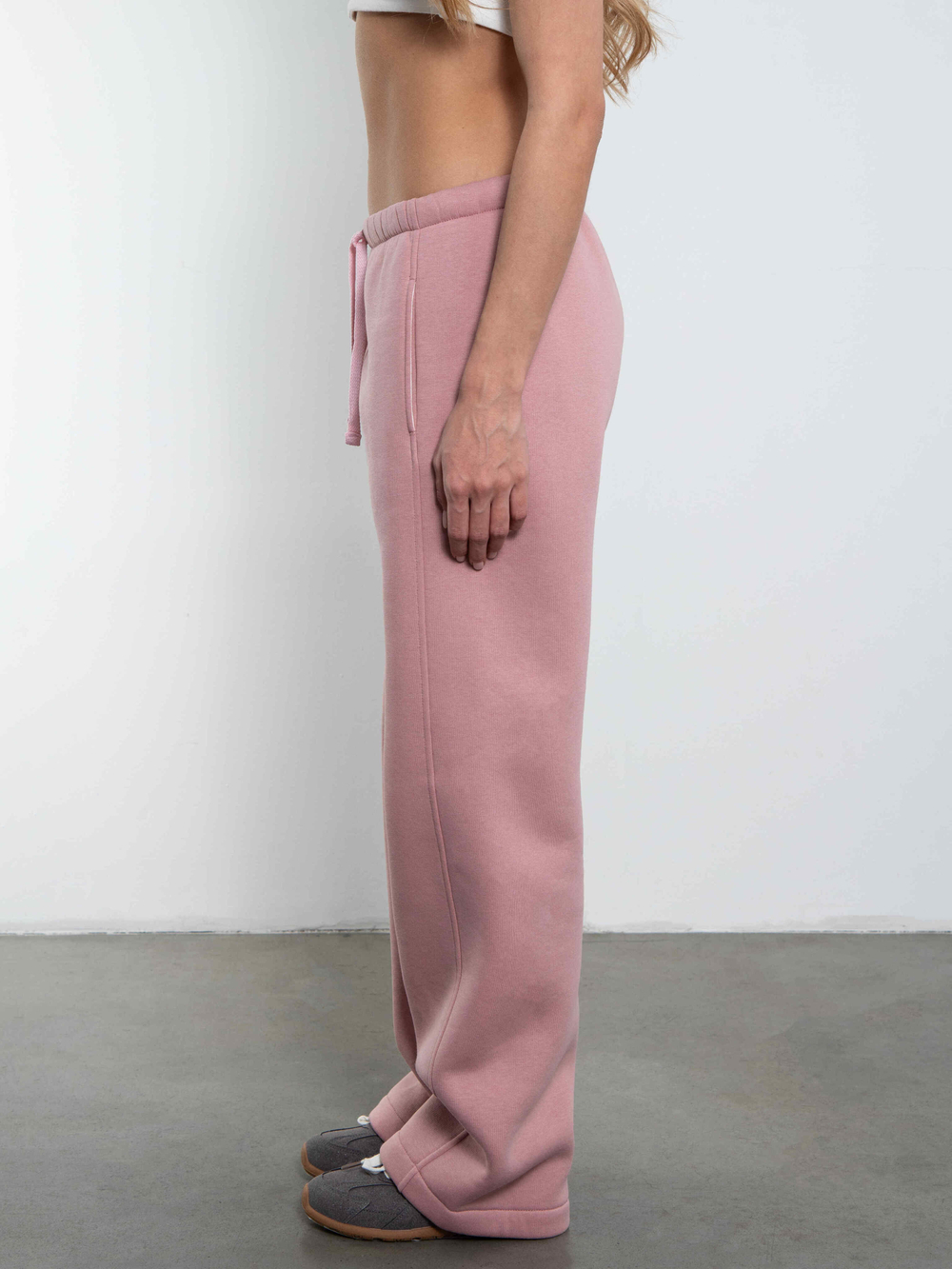 Брюки с начесом "Montblanc" Розовая Пудра