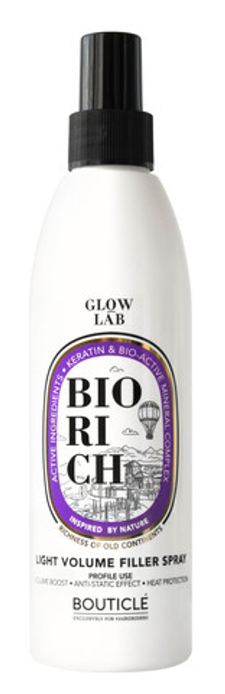 Несмываемый спрей уплотнитель для придания объема - BIORICH LIGHT ANTI-STATIC VOLUME SPRAY