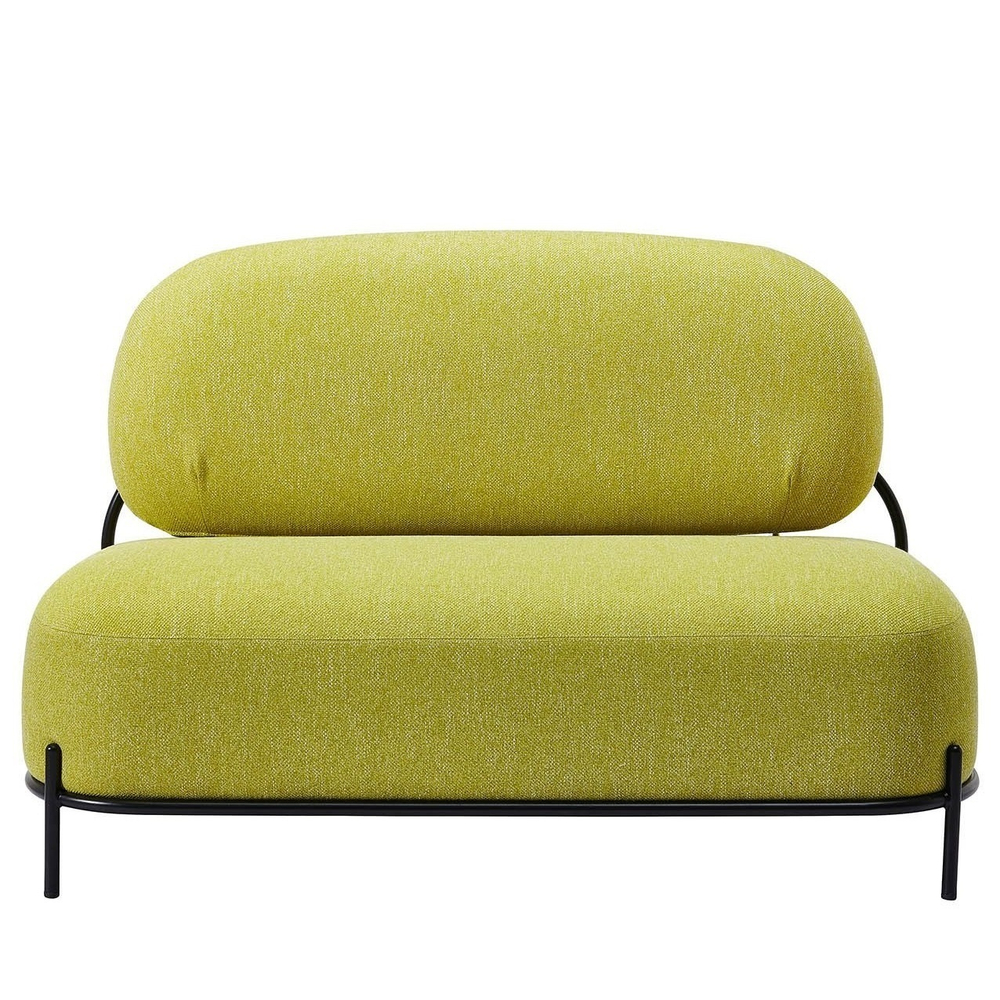 Диван SOFA 06-02 (2-х местный) желтый A652-21