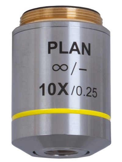 Объектив планахроматический Levenhuk MED 10x/беск