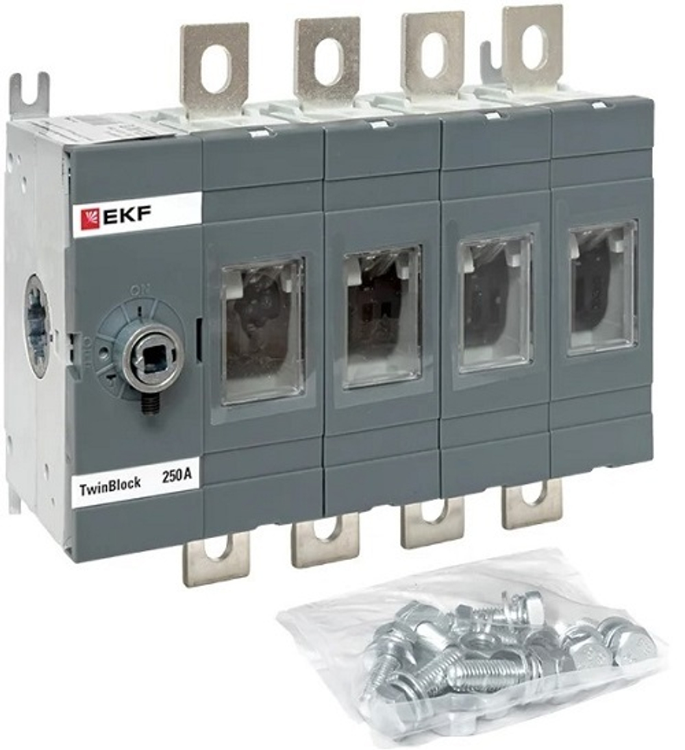 Рубильник  EKF tb-s-250-4p