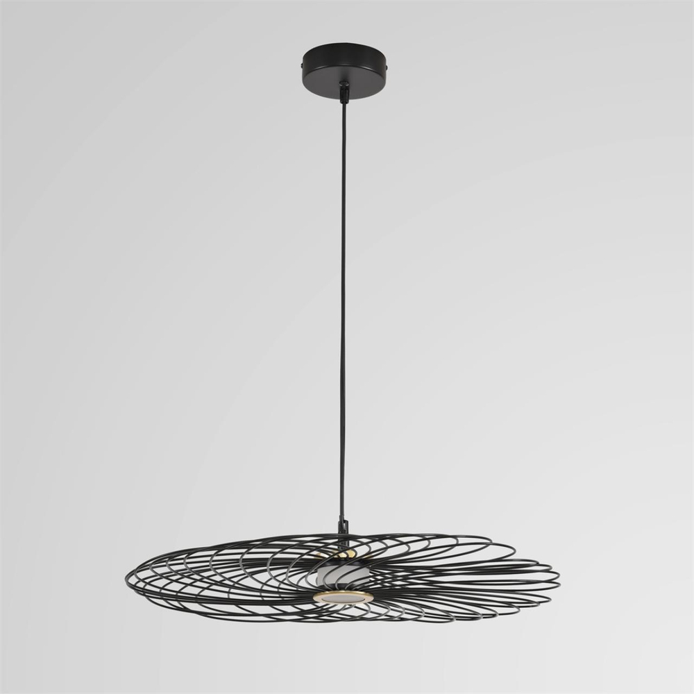8379/10L LEDIO LN26 299 черный, металл/акрил Подвес LED 10W 3000K 220V CAMOMILE