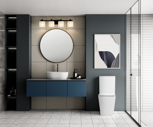 Унитаз ABBER Rechteck AC1210TMW компакт белый матовый, безободковый, смыв торнадо