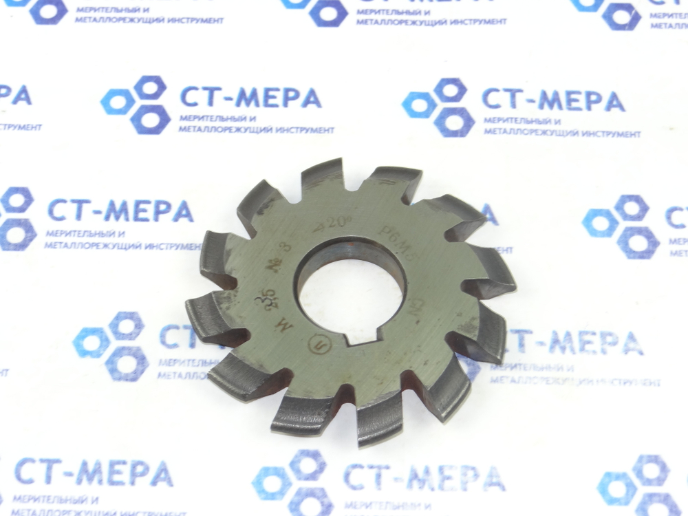 Фреза дисковая зуборезная М2.5 №3 Р6М5 Z=12 dпос=22 D=70
