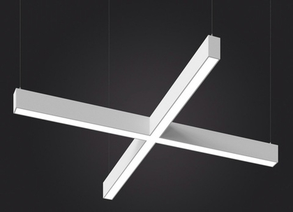 Светильник LED Х-образный LP85-PLUS-600 32Вт 5000К белый 600х600х40мм DIOLUM