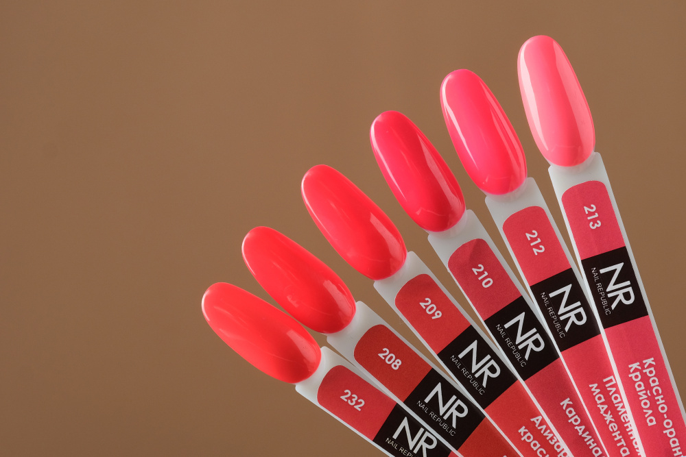 Nail Republic Гель-лак 210 Кардинал, 10 мл