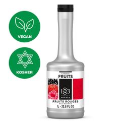 Пюре основа для напитков Лесные красные ягоды 1л 1883 Maison Routin