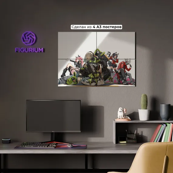 Постер Gentle House - Zenless Zone Zero