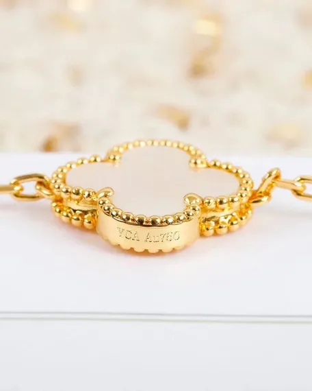 Винтажное колье Van Cleef & Arpels Alhambra, 10 мотивов