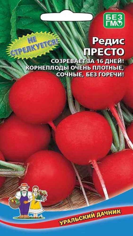 Редис &quot;G. Престо&quot; 2г., Россия.