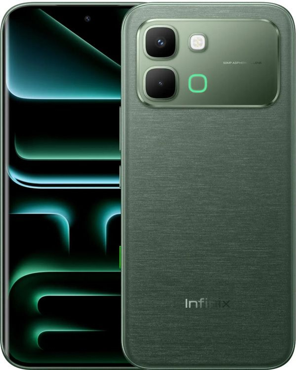6.78" Смартфон INFINIX Note Edge 8/256Gb,  X6887,  NFC,  AMOLED,  120Гц,  6150мAч,  зеленый