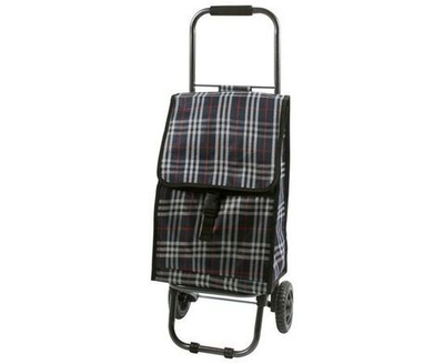 Сумка-тележка D203ECO Tartan, 30кг (46х30х20см) (002250)